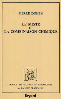 Le mixte et la combinaison chimique