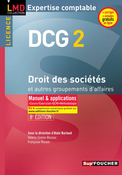 DCG 2 - Droit des sociétés et autres groupements d'affaires