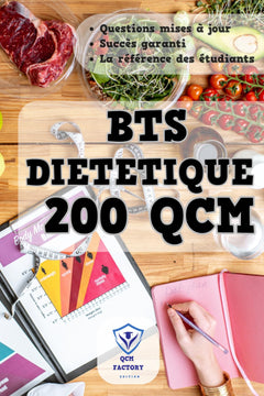 BTS Diététique: QCM d'entraînement