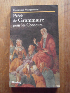Précis de grammaire pour examens et concours