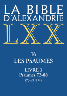 Les Psaumes, livre III