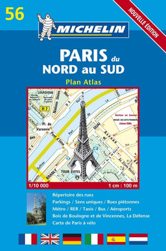 Plan de ville : Paris du nord au Sud, numéro 56