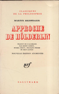 APPROCHE DE HOLDERLIN