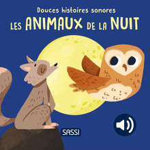 Douces histoires sonores - Les animaux de la nuit