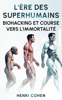 L'Ère des Superhumains : Biohacking et course vers l'Immortalité: 5 Livres en 1 : Nutrition, Sommeil, Sport, Gestion des émotions et Hautes Technologies pour une longévité surhumaine
