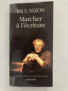 Marcher à l'écriture