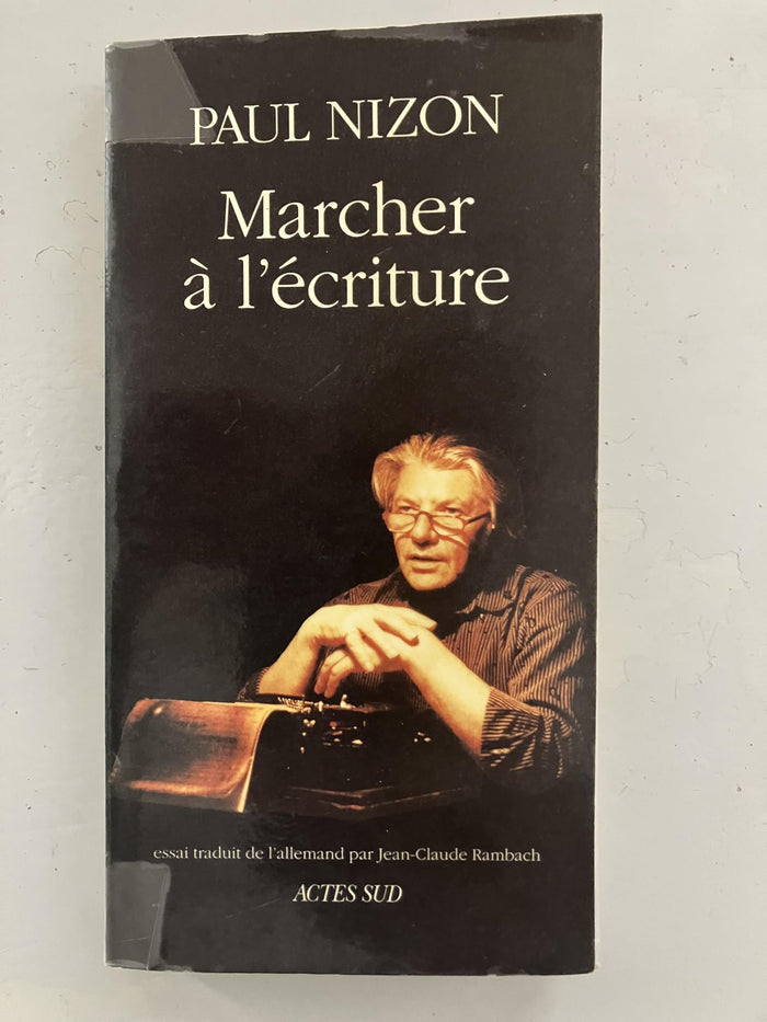 Marcher à l'écriture