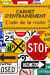 Carnet d'entraînement code de la route