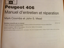 Peugeot, n° 406 : Manuel d'entretien et réparation auto - S, SL, SR, ST, SV, SVE, TD, TD75, TD90