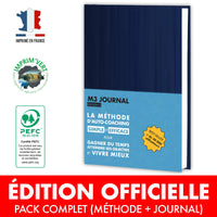 M3 Journal Officiel : La Méthode d'Auto-Coaching Simple et Efficace pour Gagner du Temps, Atteindre ses Objectifs et Vivre Mieux (5ème édition)