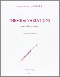 THEME ET VARIATIONS --- FLUTE ET PIANO