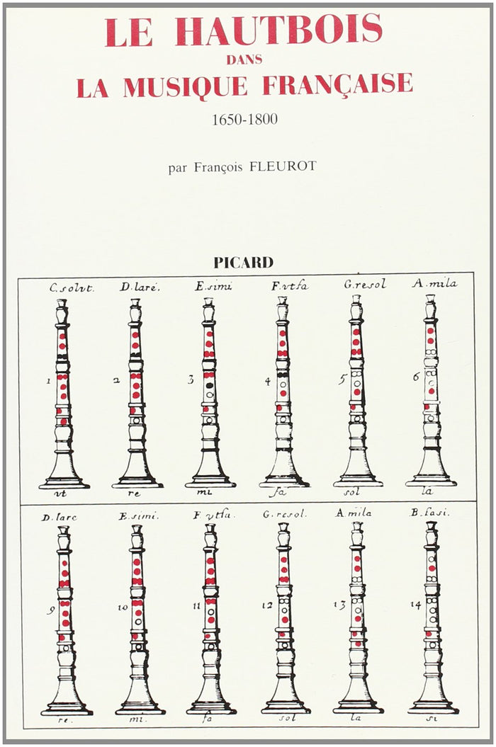 Le Hautbois dans la musique française, 1650-1800.