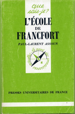 L'École de Francfort