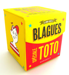 Mini boite à blagues special Toto