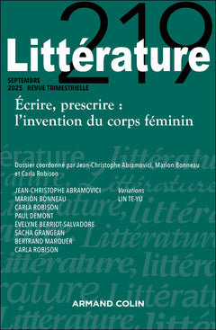 Littérature Nº219 3/2025