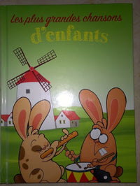 Les plus grandes chansons d'enfants, livre + CD. Frère Jacques, etc…