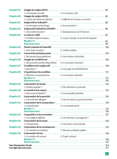 En dialogues grammaire niveau avancé