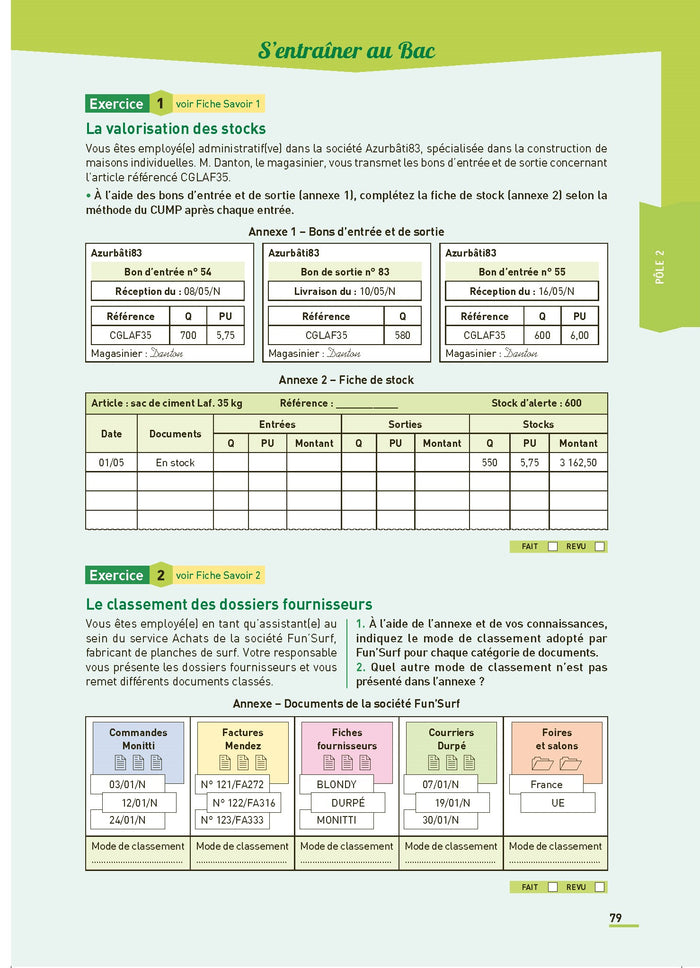 Toutes les matières Bac Pro AGOrA - Réflexe N° 89