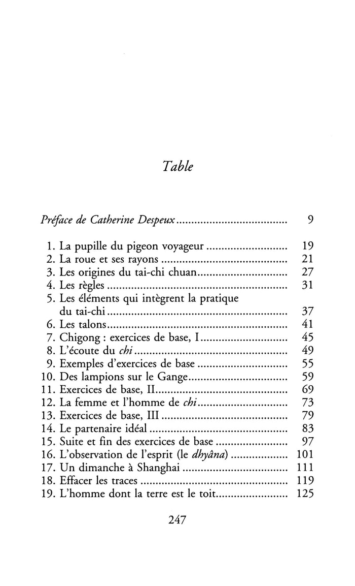 L'art du combat avec son ombre - L'esprit du Chi-gong et du Tai-chi