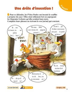 Mon CE1 avec les P'tites Poules - 120 jeux pour s'entraîner en s'amusant