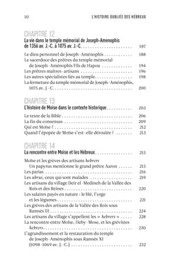 L'histoire oubliée des Hébreux