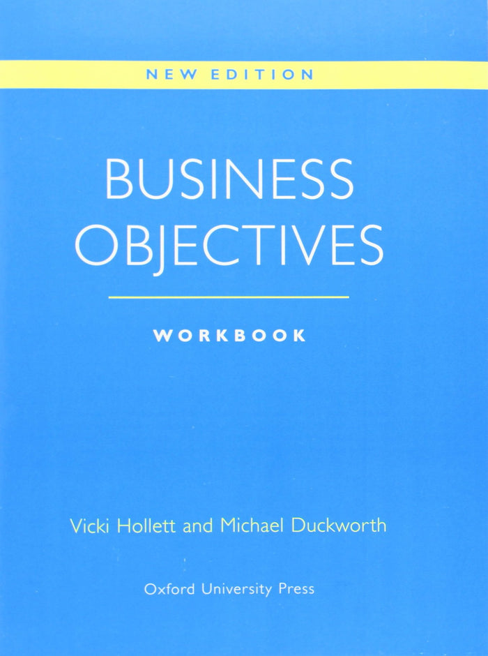 Business Objectives 1996 workbook