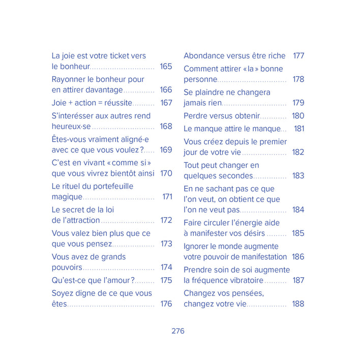 Rituels d'éveil à la loi de l'attraction