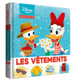 DISNEY BABY - Mes Premiers Pas - Imagier - Les Vêtements: .