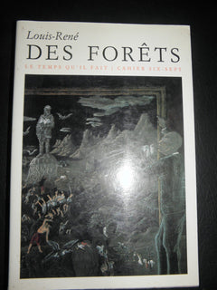 Louis-René Des Forêts cahier