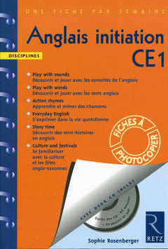 Anglais CE1 (+ 2 CD)