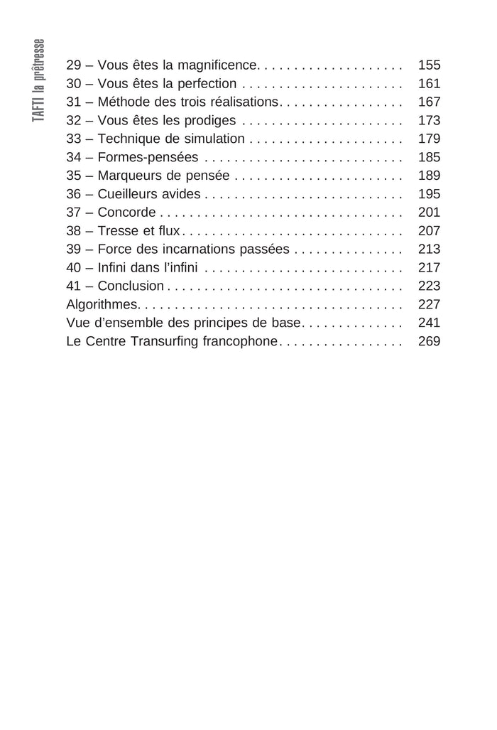 Tafti la prêtresse - Promenade dans un film