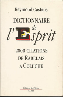 Dictionnaire de l'esprit