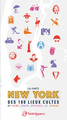 La Carte New York des 100 lieux cultes