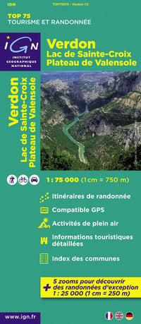 Verdon / Lac Ste Croix / Plateau de Valensole (75013)