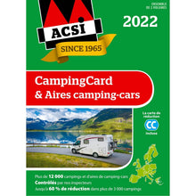 ACSI CampingCard & Aires camping-cars 2022 - Édition française