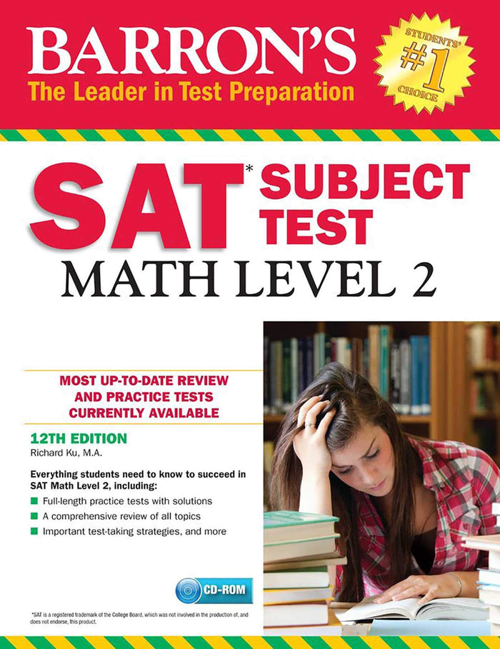 Barron's SAT Subject Test: Math Level 2 with CD-ROM