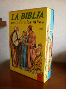 La biblia contada a los niños2 tomos