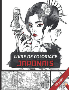 Livre de coloriage japonais