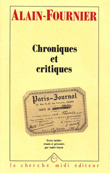 Chroniques et Critiques