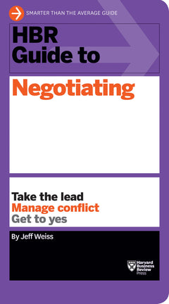 HBR Guide to Negotiating