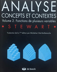 Analyse. Concepts et contextes, Volume 2