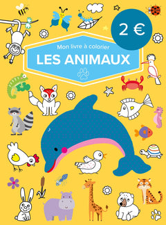 Mon livre à colorier - Les animaux