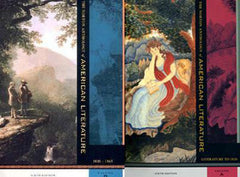 The Norton Anthology of American Literature, Package 1: Literature to 1865, 2 volumes
