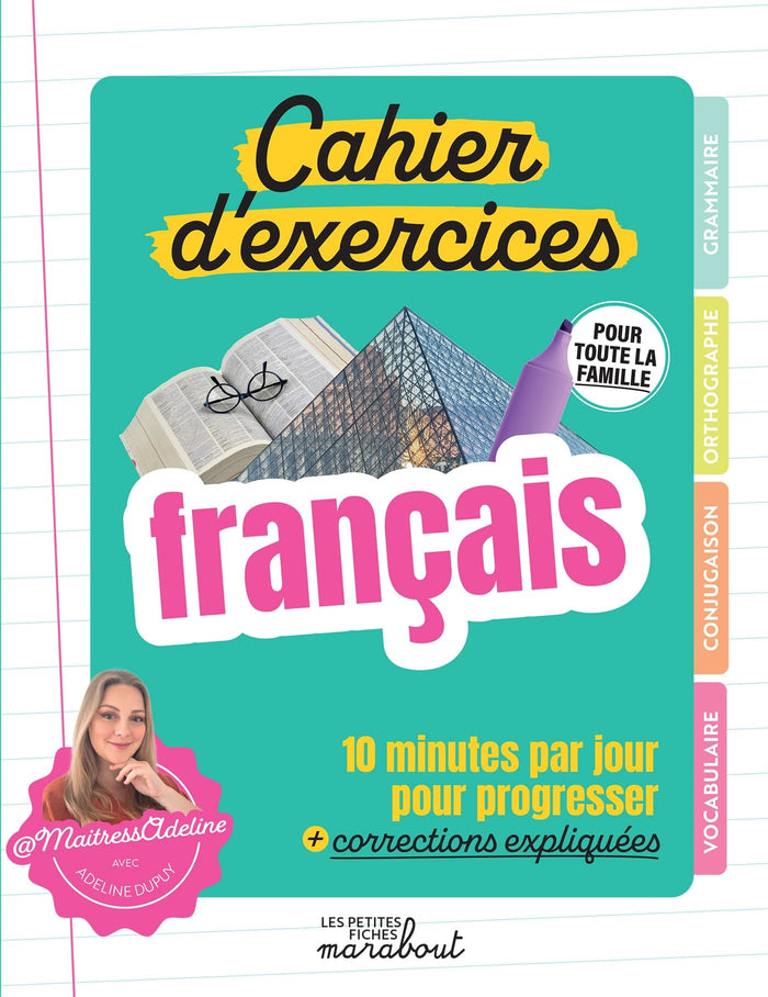 Cahier d'exercices de français