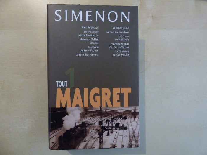Tout Maigret - tome 1