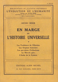 En marge de l'histoire universelle