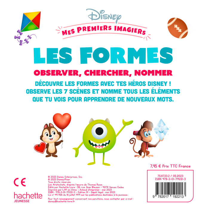 Mes premiers imagiers - Les formes