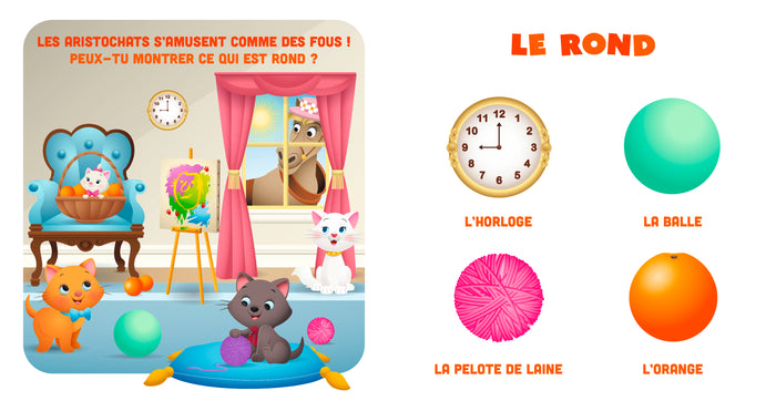 Mes premiers imagiers - Les formes