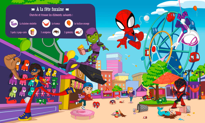 Spidey et ses amis extraordinaires - Mon Cherche et Trouve - J'ai 4 ans