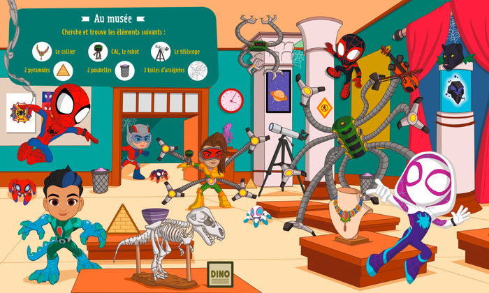 Spidey et ses amis extraordinaires - Mon Cherche et Trouve - J'ai 4 ans